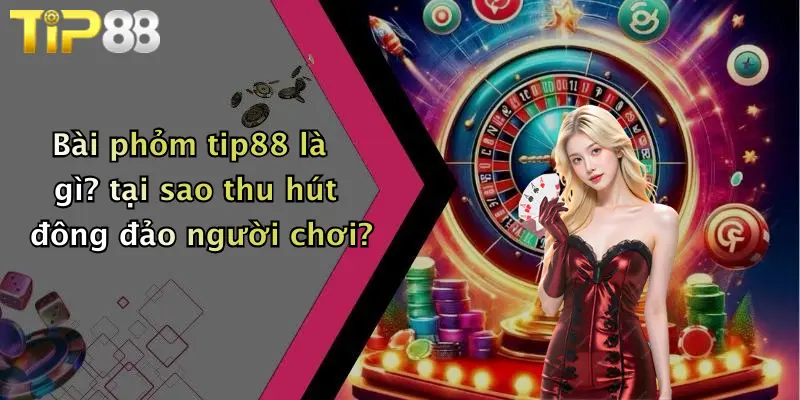 Bài phỏm tip88 là gì? tại sao thu hút đông đảo người chơi?